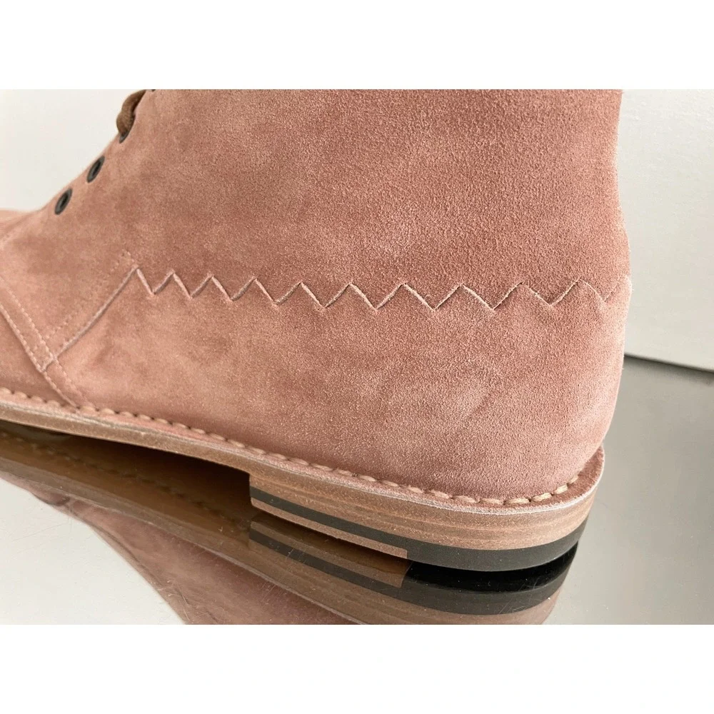 Bottega Veneta Dahlia Brown Suede Ankle Boots 512162 Euro 42